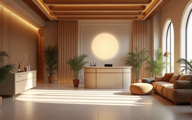 Interior view of Al Noor Photo Studio office
