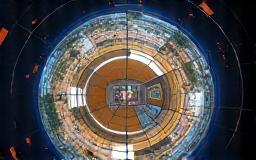 Iconic view captured in 360 degrees demonstrating immersive view