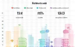 Graph showing virtual tour analytics data like views and engagement metrics