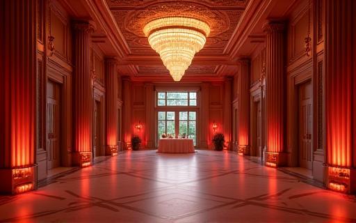 Thumbnail image of an elegant event venue interior in Doha for virtual tour portfolio